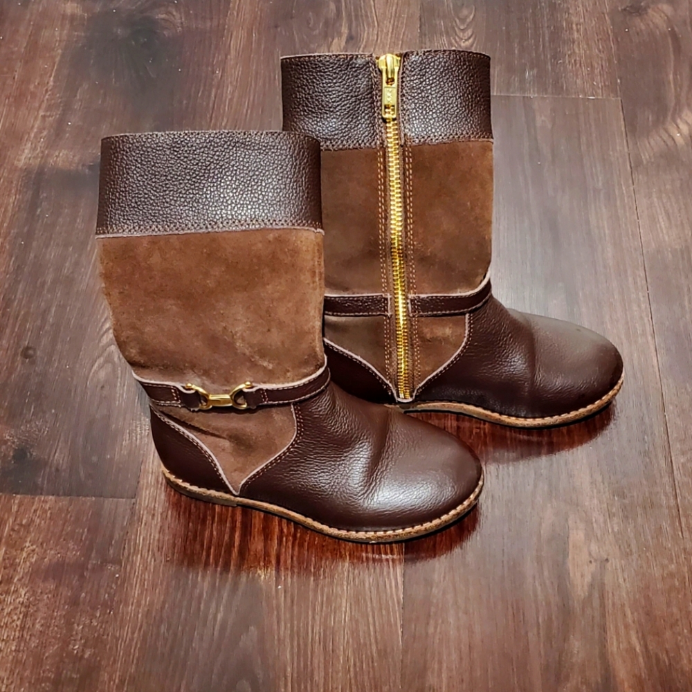 Janie and Jack Boots, size 10, color brown